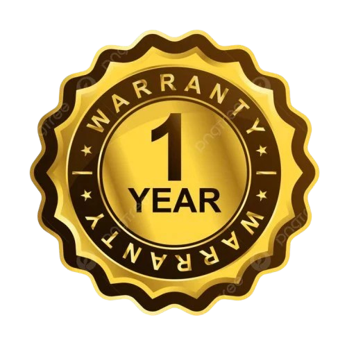 1 Year Warranty